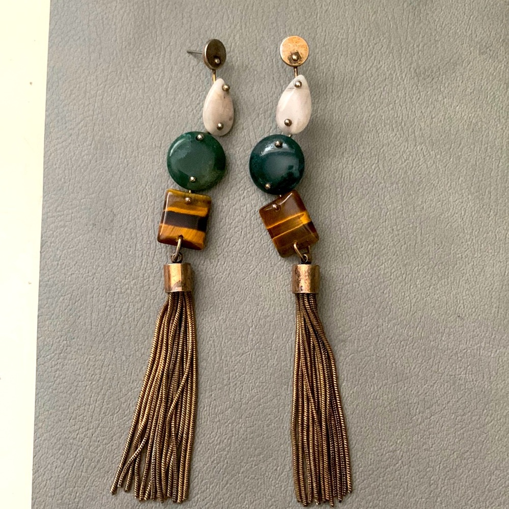 Free People Earthy Dangle Earrings